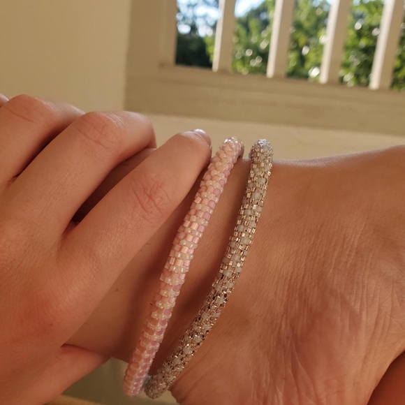 4 Colorful Assorted Bracelets & Anklets - Picture 4 of 4